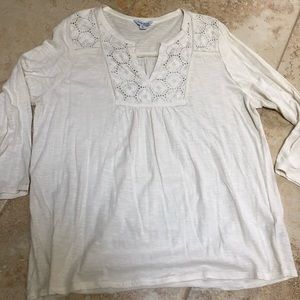 EUC Lucky Brand cotton top